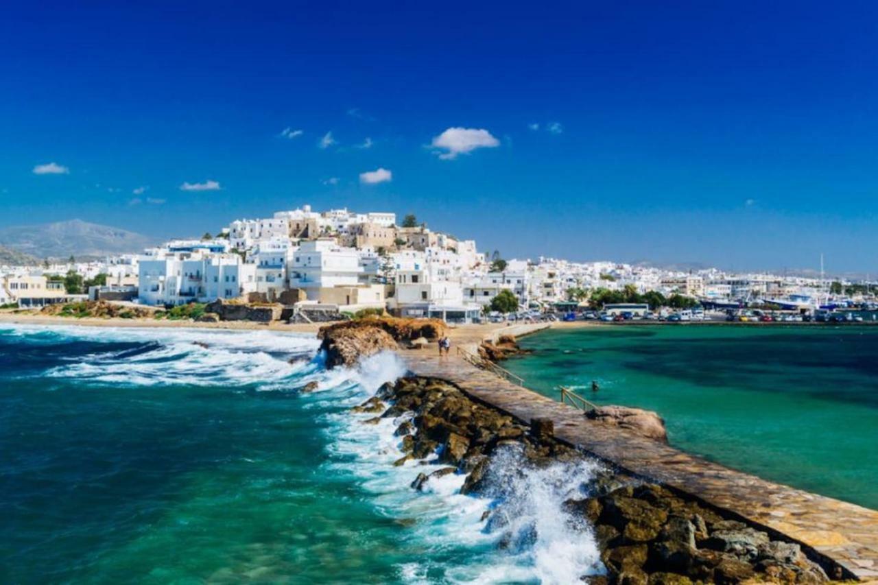 Independent Agapitos Apart , 2Bdrm, Private Patio Naxos City Екстериор снимка